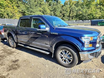 Czwarte zdjęcie samochodu z boku: 2016 FORD F150 SUPERCREW VIN:1FTEW1EP9GFB41947 - miniatura