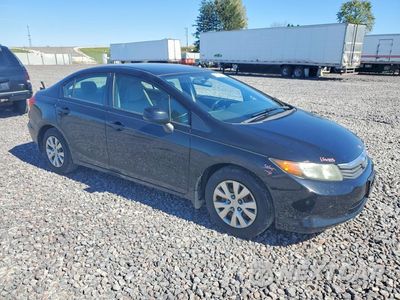 Czwarte zdjęcie samochodu z boku: 2012 HONDA CIVIC LX VIN:19XFB2F59CE059353 - miniatura