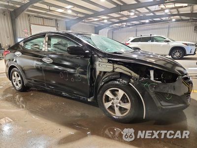 Czwarte zdjęcie samochodu z boku: 2014 HYUNDAI ELANTRA SE VIN:5NPDH4AE5EH499769 - miniatura