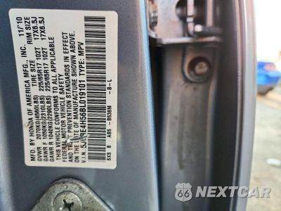Zdjęcie 14 z 14 samochodu: 2011 HONDA CR-V EX VIN:5J6RE4H56BL019101 - miniatura