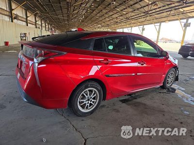 Trzecie zdjęcie samochodu z tyłu: 2017 TOYOTA PRIUS TWO VIN:JTDKBRFU4H3544299 - miniatura