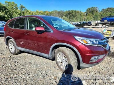 Czwarte zdjęcie samochodu z boku: 2016 HONDA CR-V EX VIN:2HKRM4H57GH651965 - miniatura