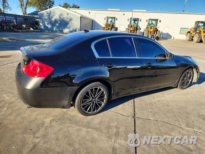 Trzecie zdjęcie samochodu z tyłu: 2009 INFINITI G37 SEDAN BASE VIN:JNKCV61E69M301386 - miniatura