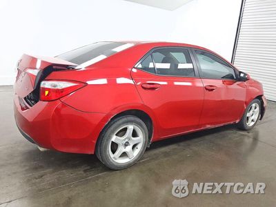Trzecie zdjęcie samochodu z tyłu: 2014 TOYOTA COROLLA LE VIN:5YFBURHE7EP120568 - miniatura