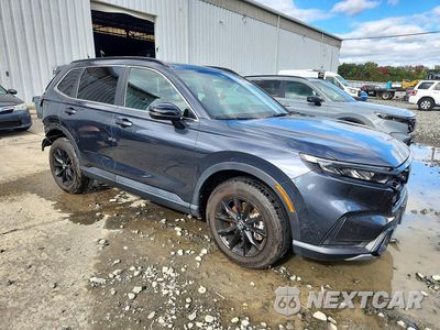 Czwarte zdjęcie samochodu z boku: 2024 HONDA CR-V SPORT VIN:5J6RS6H55RL003390 - miniatura