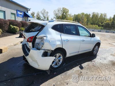 Trzecie zdjęcie samochodu z tyłu: 2013 NISSAN ROGUE S VIN:JN8AS5MV1DW640310 - miniatura