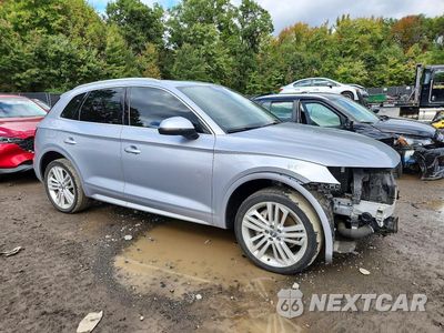 Czwarte zdjęcie samochodu z boku: 2018 AUDI Q5 PREMIUM PLUS VIN:WA1BNAFY7J2113473 - miniatura