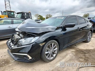 2019 HONDA CIVIC EX 19XFC1F39KE017477 - główne zdjęcie licytacji z USA - miniatura
