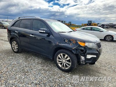 Czwarte zdjęcie samochodu z boku: 2012 KIA SORENTO SX VIN:5XYKW4A28CG305842 - miniatura