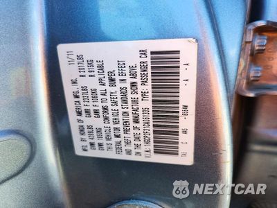 Zdjęcie 12 z 12 samochodu: 2012 HONDA ACCORD LX VIN:1HGCP2F31CA051335 - miniatura
