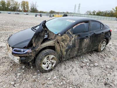 2014 HONDA CIVIC LX 19XFB2E54EE036504 - główne zdjęcie licytacji z USA - miniatura