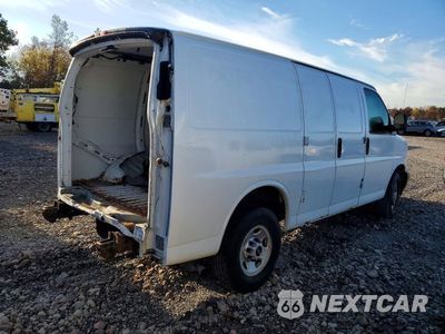 Trzecie zdjęcie samochodu z tyłu: 2018 GMC SAVANA 2500 CARGO DELIVERY VAN VIN:1GTW7AFP7J1309850 - miniatura
