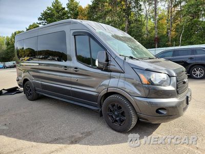 Czwarte zdjęcie samochodu z boku: 2019 FORD TRANSIT T-350 VIN:1FDZX2CG5KKA50113 - miniatura
