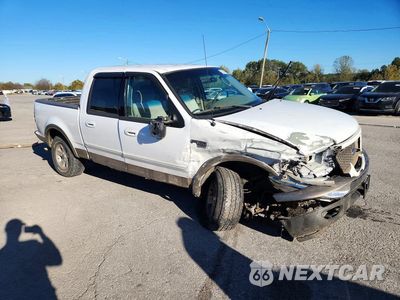Czwarte zdjęcie samochodu z boku: 2002 FORD F150 SUPERCREW VIN:1FTRW08L02KD28949 - miniatura