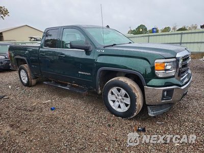 Czwarte zdjęcie samochodu z boku: 2014 GMC SIERRA K1500 SLE VIN:1GTV2UEC1EZ329495 - miniatura