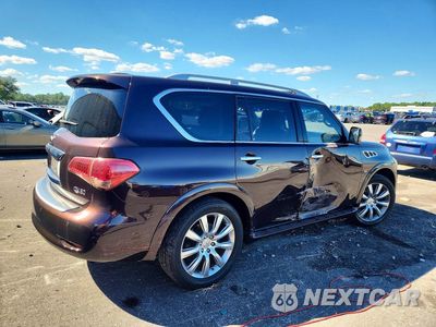 Trzecie zdjęcie samochodu z tyłu: 2014 INFINITI QX80 BASE VIN:JN8AZ2NF1E9553069 - miniatura