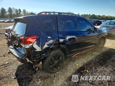 Trzecie zdjęcie samochodu z tyłu: 2019 SUBARU FORESTER SPORT VIN:JF2SKAJC1KH516973 - miniatura