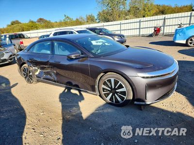 Czwarte zdjęcie samochodu z boku: 2023 LUCID MOTORS AIR PURE VIN:50EA1PFA1PA009171 - miniatura