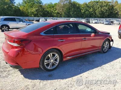 Trzecie zdjęcie samochodu z tyłu: 2018 HYUNDAI SONATA SPORT VIN:5NPE34AF8JH601975 - miniatura