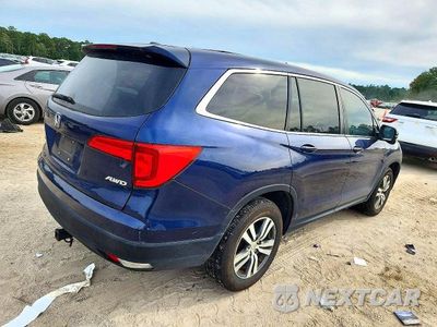 Trzecie zdjęcie samochodu z tyłu: 2016 HONDA PILOT EXL VIN:5FNYF6H55GB014234 - miniatura