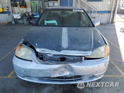 Piąte zdjęcie samochodu w środku: 2001 HONDA CIVIC SI VIN:1HGEM22921L058887 - miniatura