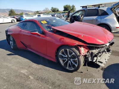 Czwarte zdjęcie samochodu z boku: 2019 LEXUS LC 500 VIN:JTHHP5AY5KA007229 - miniatura