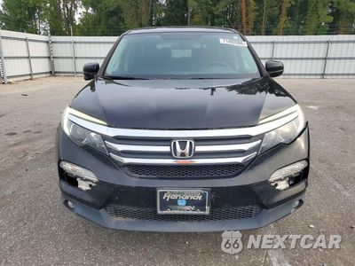Piąte zdjęcie samochodu w środku: 2017 HONDA PILOT EXL VIN:5FNYF5H57HB038496 - miniatura