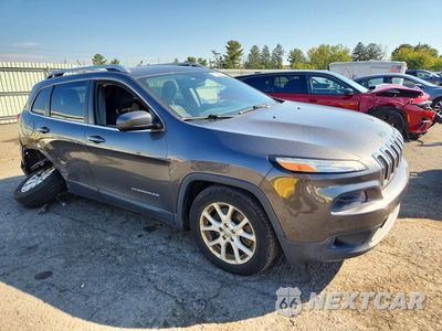 Czwarte zdjęcie samochodu z boku: 2014 JEEP CHEROKEE LATITUDE VIN:1C4PJLCB2EW155132 - miniatura