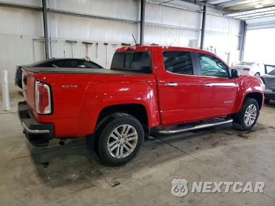 Trzecie zdjęcie samochodu z tyłu: 2016 GMC CANYON SLT VIN:1GTG6DE34G1181504 - miniatura