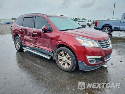 Czwarte zdjęcie samochodu z boku: 2015 CHEVROLET TRAVERSE LT VIN:1GNKRGKD3FJ115788 - miniatura