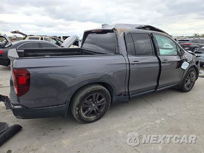 Trzecie zdjęcie samochodu z tyłu: 2020 HONDA RIDGELINE SPORT VIN:5FPYK2F18LB000219 - miniatura