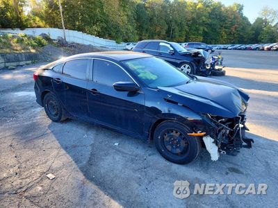 Czwarte zdjęcie samochodu z boku: 2017 HONDA CIVIC LX VIN:19XFC2F51HE026545 - miniatura