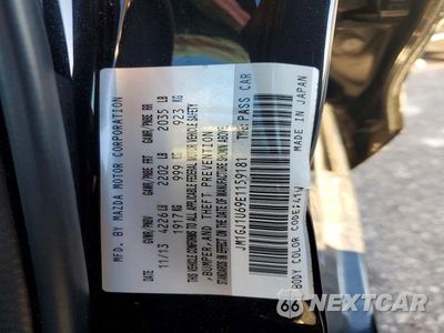 Zdjęcie 12 z 12 samochodu: 2014 MAZDA 6 SPORT VIN:JM1GJ1U69E1159181 - miniatura