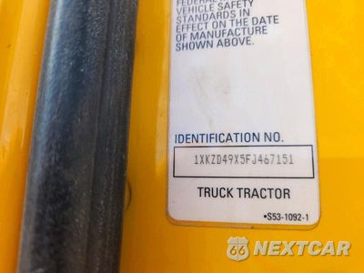 Zdjęcie 12 z 14 samochodu: 2015 KENWORTH T880 SEMI TRUCK VIN:1XKZD49X5FJ467151 - miniatura