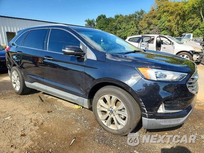 Czwarte zdjęcie samochodu z boku: 2019 FORD EDGE TITANIUM VIN:2FMPK3K92KBB62859 - miniatura