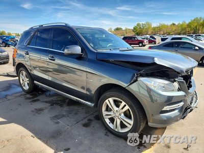 Czwarte zdjęcie samochodu z boku: 2012 MERCEDES-BENZ ML 350 4MATIC VIN:4JGDA5HB6CA011371 - miniatura
