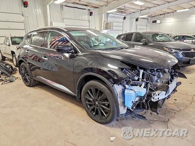 Czwarte zdjęcie samochodu z boku: 2019 NISSAN MURANO SL VIN:5N1AZ2MSXKN165766 - miniatura