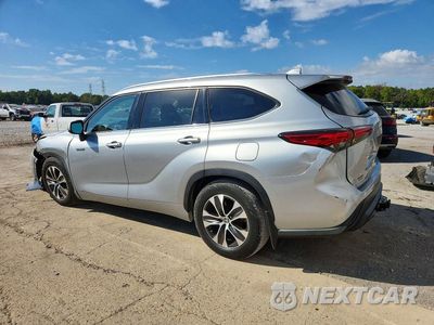Drugie zdjęcie samochodu z przodu: 2020 TOYOTA HIGHLANDER HYBRID XLE VIN:5TDHBRCH5LS502619 - miniatura
