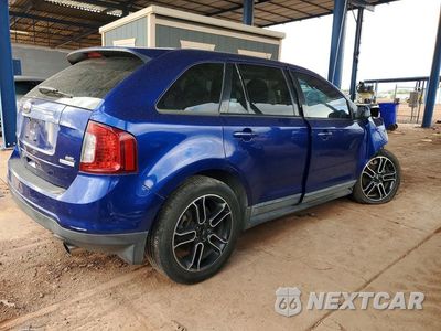 Trzecie zdjęcie samochodu z tyłu: 2013 FORD EDGE SEL VIN:2FMDK3J9XDBB79335 - miniatura