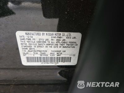 Zdjęcie 13 z 13 samochodu: 2023 NISSAN ARIYA ENGAGE VIN:JN1AF0BA7PM407635 - miniatura