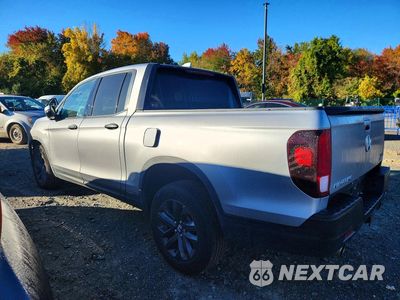 Drugie zdjęcie samochodu z przodu: 2021 HONDA RIDGELINE SPORT VIN:5FPYK3F13MB001852 - miniatura