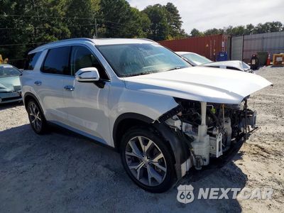 Czwarte zdjęcie samochodu z boku: 2021 HYUNDAI PALISADE SEL VIN:KM8R44HE0MU278314 - miniatura