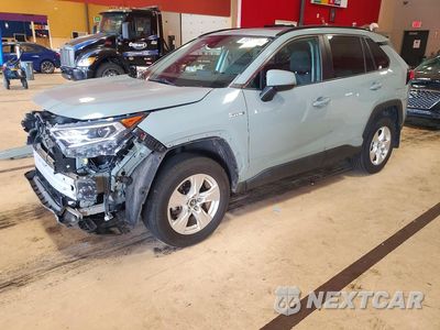 2021 TOYOTA RAV4 HYBRID XLE 4T3R6RFV1MU012799 - główne zdjęcie licytacji z USA - miniatura