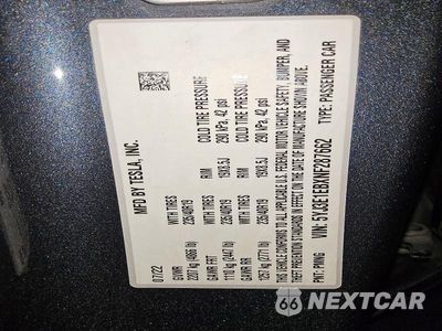 Zdjęcie 12 z 12 samochodu: 2022 TESLA MODEL 3 VIN:5YJ3E1EBXNF287662 - miniatura