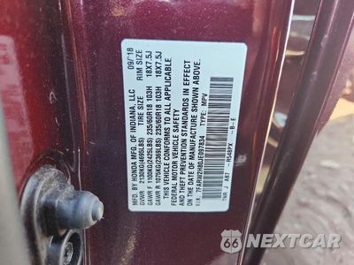 Zdjęcie 14 z 14 samochodu: 2018 HONDA CR-V EXL VIN:7FARW2H80JE097834 - miniatura
