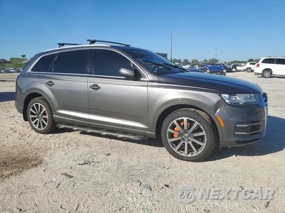 Czwarte zdjęcie samochodu z boku: 2019 AUDI Q7 PREMIUM PLUS VIN:WA1LAAF76KD000305 - miniatura