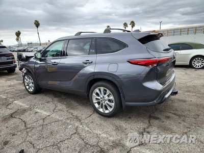 Drugie zdjęcie samochodu z przodu: 2023 TOYOTA HIGHLANDER HYBRID LIMITED VIN:5TDXBRCH8PS574660 - miniatura