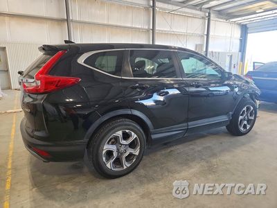 Trzecie zdjęcie samochodu z tyłu: 2018 HONDA CR-V EXL VIN:7FARW2H89JE087593 - miniatura