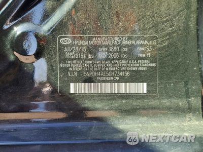 Zdjęcie 12 z 12 samochodu: 2016 HYUNDAI ELANTRA VALUE EDITION VIN:5NPDH4AE5GH734156 - miniatura