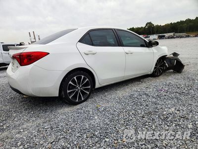 Trzecie zdjęcie samochodu z tyłu: 2019 TOYOTA COROLLA SE VIN:2T1BURHEXKC218568 - miniatura